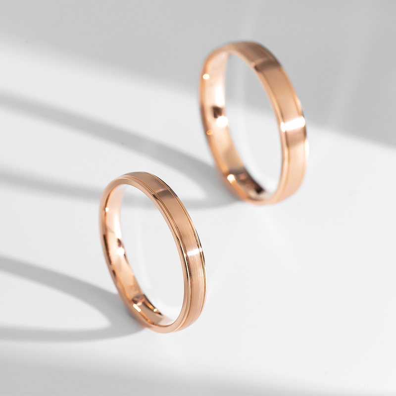 Verighete — Rose gold